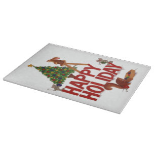 Planche À Découper Commission de coupe des animaux forestiers