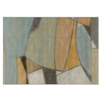 Composition Abstraite avec des couleurs bouchées