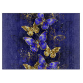 Planche À Découper Composition avec papillons Sapphire (Devant)