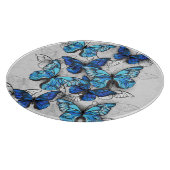 Planche À Découper Composition des White and Blue Butterflies (Coin)