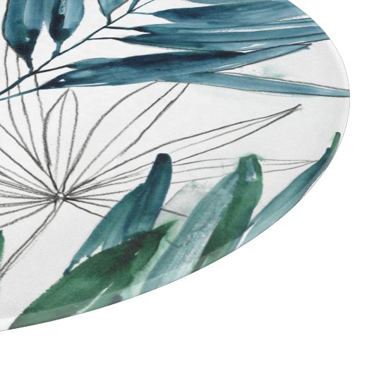 Planche À Découper Composition tropicale (Coin)