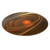 Planche À Découper Conception 3d Abstraite tendance et élégante (Coin)