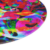 Planche À Découper Conception abstraite colorée (Coin)