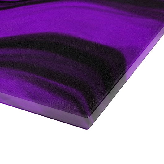 Planche À Découper Conception abstraite violette (Coin)