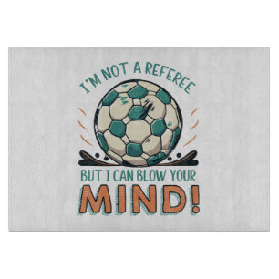 Planche À Découper Conception amusante de football