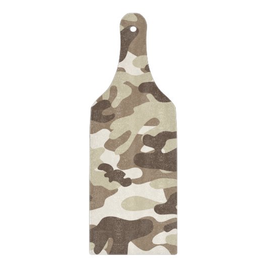 Planche À Découper Conception Camo Brown (Devant)