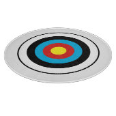 Planche À Découper Conception cible Bullseye (Coin)