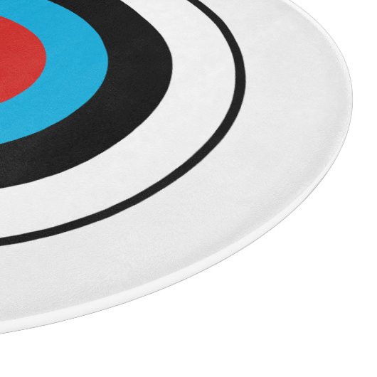 Planche À Découper Conception cible Bullseye (Coin)