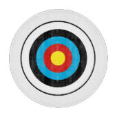 Planche À Découper Conception cible Bullseye (Devant)