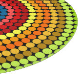 Planche À Découper Conception d'art mandala abstrait pointillé-65904 (Coin)
