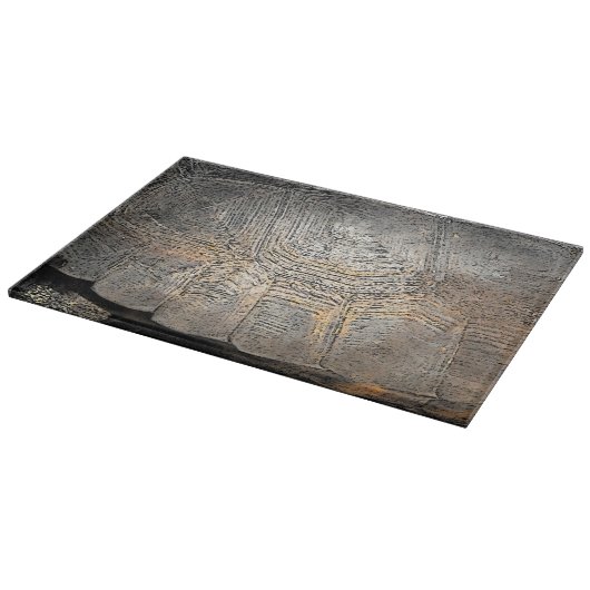 Planche À Découper Conception de carapace de tortue gaufrée (Coin)