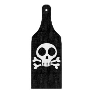 Planche À Découper Conception de crâne de pirate