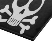 Planche À Découper Conception de crâne de pirate (Coin)
