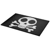 Planche À Découper Conception de crâne de pirate (Coin)