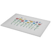 Planche À Découper Conception de fleurs en croissance (Coin)