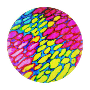 Planche À Découper Conception de fusion dynamique Motif Abstraite