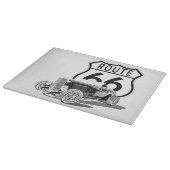 Planche À Découper Conception de la route 66 (Coin)