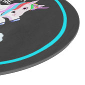 Planche À Découper Conception de licorne arc-en-ciel Catch (Coin)