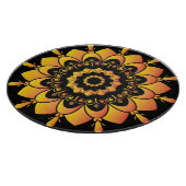Planche À Découper Conception de mandala unique doré (Coin)
