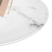 Planche À Découper Conception de marbre en pastel d'impression (Coin)