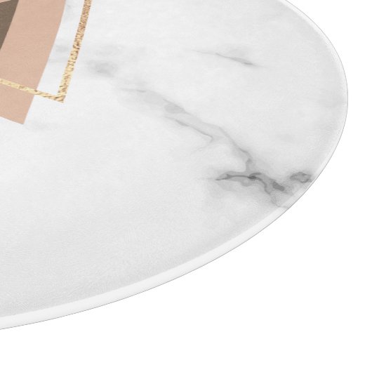 Planche À Découper Conception de marbre en pastel d'impression (Coin)