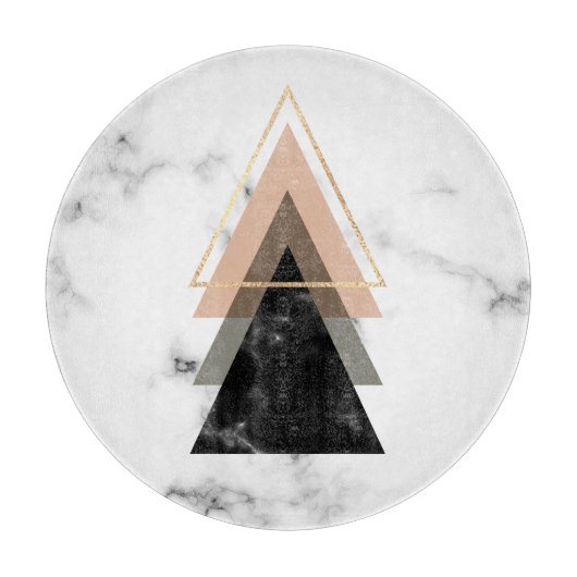 Planche À Découper Conception de marbre en pastel d'impression (Devant)