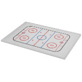 Planche À Découper Conception de match de hockey de diagramme de (Coin)