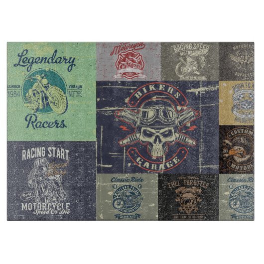 Planche À Découper Conception de moto (Devant)