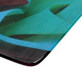 Planche À Découper Conception des mouvements de flux de rave (Coin)