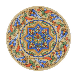 Planche À Découper Conception des poteries Vintages de Malibu dans le