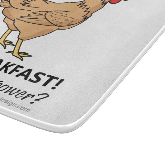 Planche À Découper Conception drôle de petit déjeuner de dunettes de (Coin)