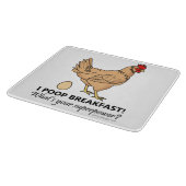 Planche À Découper Conception drôle de petit déjeuner de dunettes de (Coin)