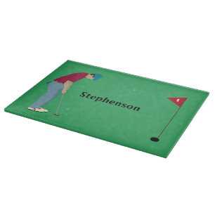 Planche À Découper Conception dynamique de la mise au point de golfeu
