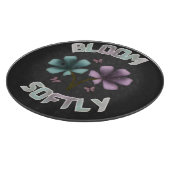 Planche À Découper Conception florale de printemps Bloom Softly Paste (Coin)