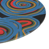 Planche À Découper Conception Florale Mexicaine-Américaine (Coin)