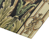 Planche À Découper Conception florale ornementale avec les frontières (Coin)