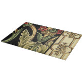 Planche À Découper Conception florale ornementale avec les frontières (Coin)