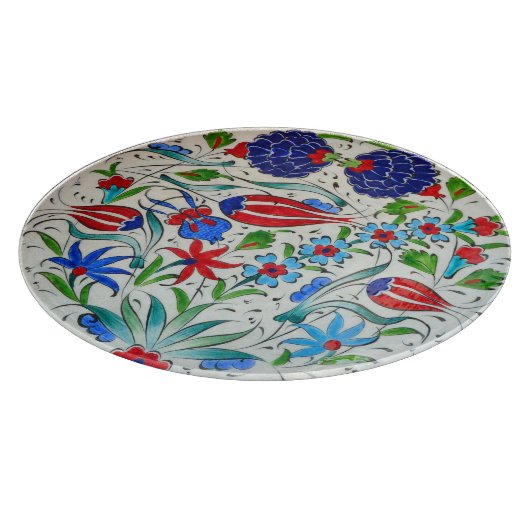 Planche À Découper Conception florale turque (Coin)