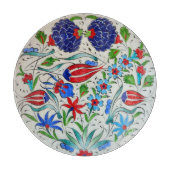 Planche À Découper Conception florale turque (Devant)