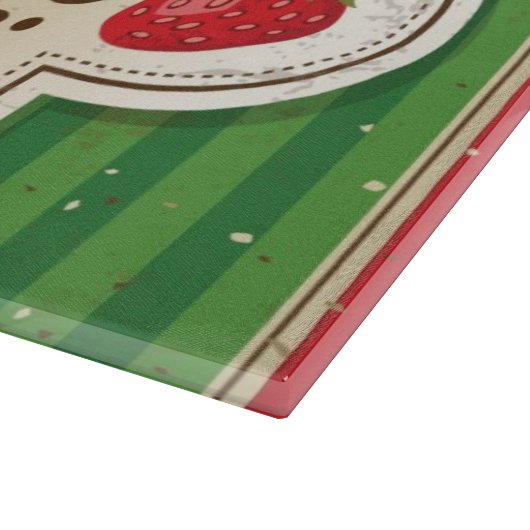 Planche À Découper Conception fraîche d'affiche de rétro ferme (Coin)