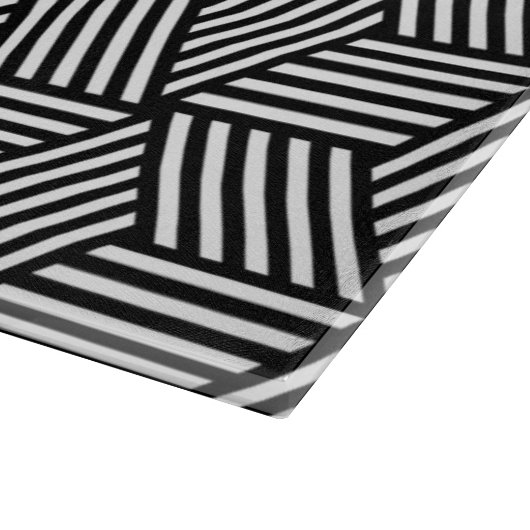 Planche À Découper Conception géométrique d'art de motif (Coin)