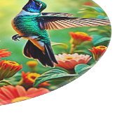 Planche À Découper Conception magique de colibri aux tons bijoux (Coin)