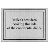 Planche À Découper Conception minimaliste simple (Devant)