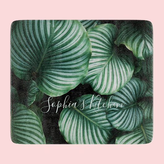 Planche À Découper Conception, nom ou texte d'une grande feuille clas