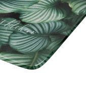 Planche À Découper Conception, nom ou texte d'une grande feuille clas (Coin)