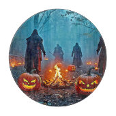 Planche À Découper Conception rituelle d'Halloween éffrayant (Devant)