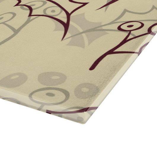 Planche À Découper Conception transparente des baies Holly (Coin)