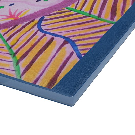 Planche À Découper Conception vibrante de mandala d'aquarelle avec le (Coin)