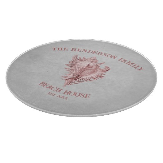 Planche à découper conch rose (Coin)