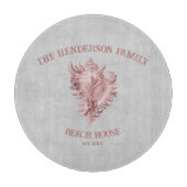 Planche à découper conch rose (Devant)